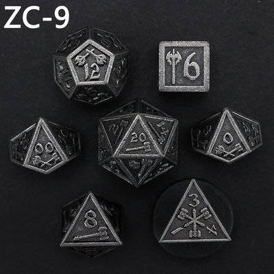 Customizable polyhedral dice set role-playing dice game RPG Dungeon and Dragon dice set board game