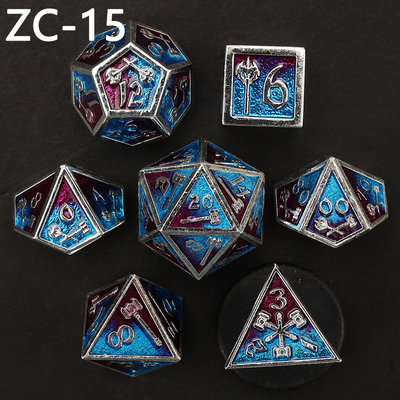 Customizable polyhedral dice set role-playing dice game RPG Dungeon and Dragon dice set board game
