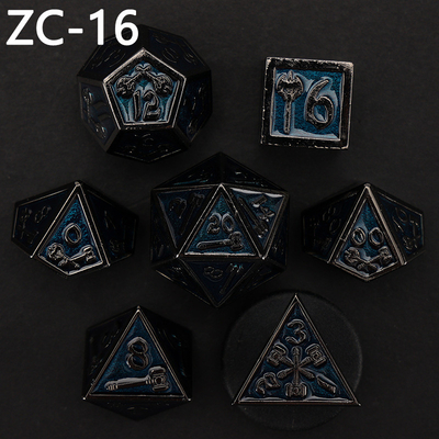 Customizable polyhedral dice set role-playing dice game RPG Dungeon and Dragon dice set board game