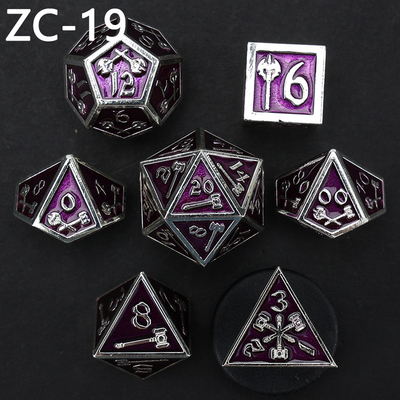 Customizable polyhedral dice set role-playing dice game RPG Dungeon and Dragon dice set board game