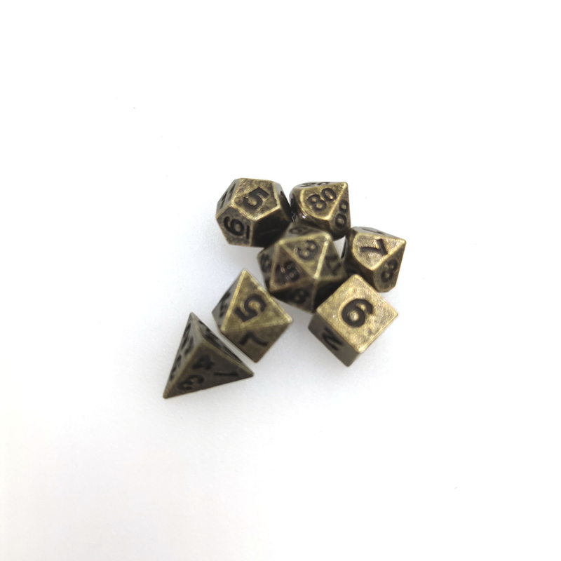 Custom Colorful Plastic Mini Polyhedral Dice Set For Gifts And Collections