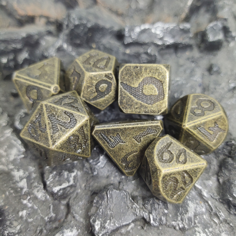 Dice Colored Polyhedral Sets Manual Grinding Practical Multipurpose Resistant Sharp Edged