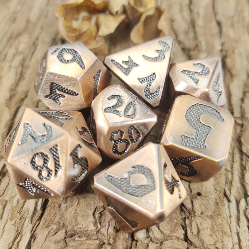 Slot Machin Sturdy For Dungeons And Dragons Portable Anti Wear Dice Polyhedral Dice Set