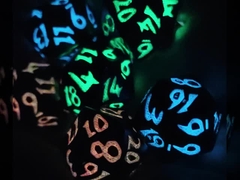 Fancy Metal Dice Set Polyhedral Dice Lightweight Sharp Edged Dcc Dice